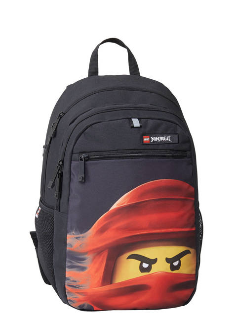 Plecak szkolny LEGO POULSEN Extended NINJAGO - red