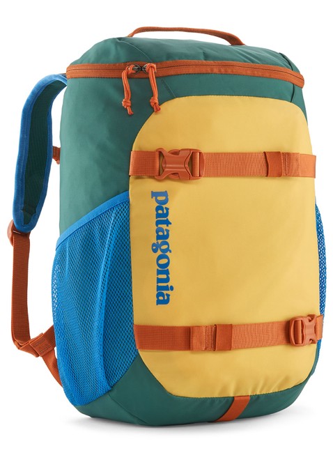 Plecak szkolny Patagonia Kid's Refugio Daypack 18 l - patchwork / conifer green