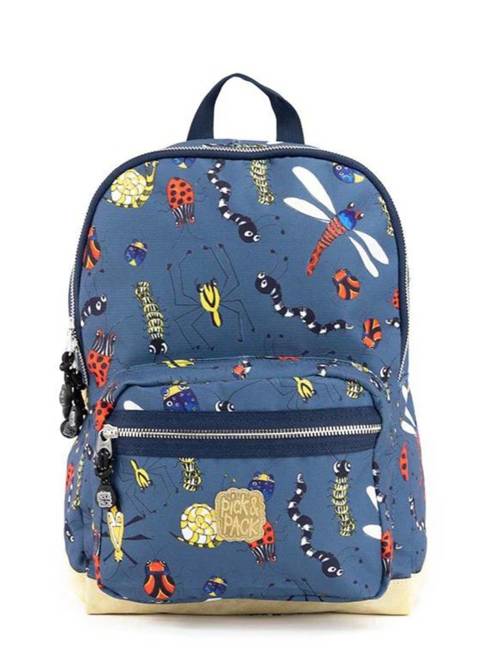 Plecak szkolny Pick & Pack Insect Backpack M - petrol