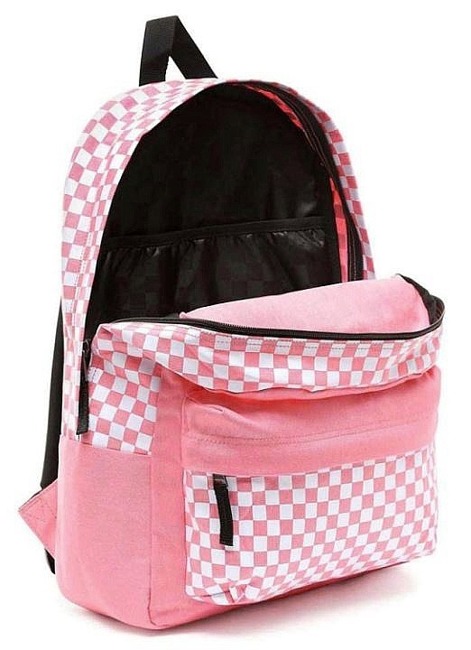 Plecak szkolny Vans Central Realm - strawberry pink