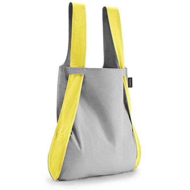 Plecak / torba codzienna Notabag - yellow / grey