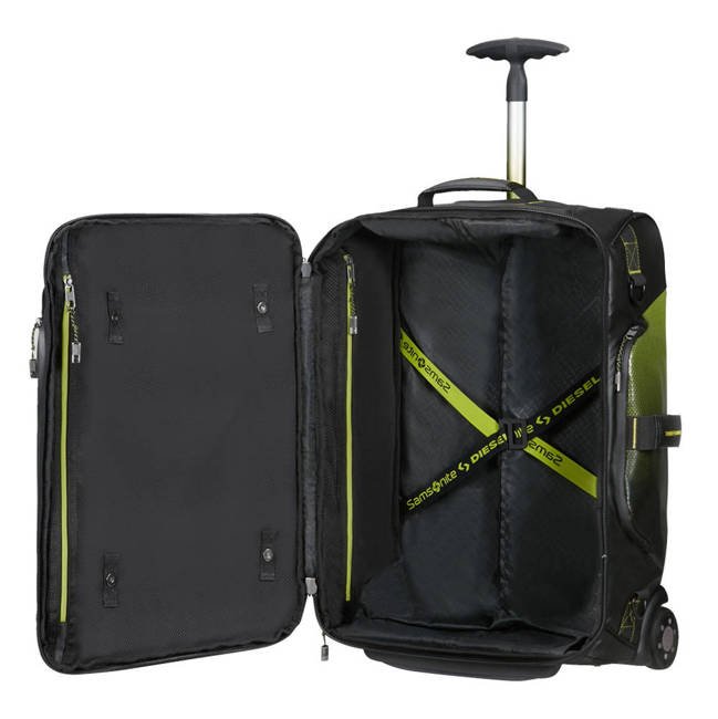 Plecak / torba na kółkach Samsonite Paradiver X Diesel - black / yellow