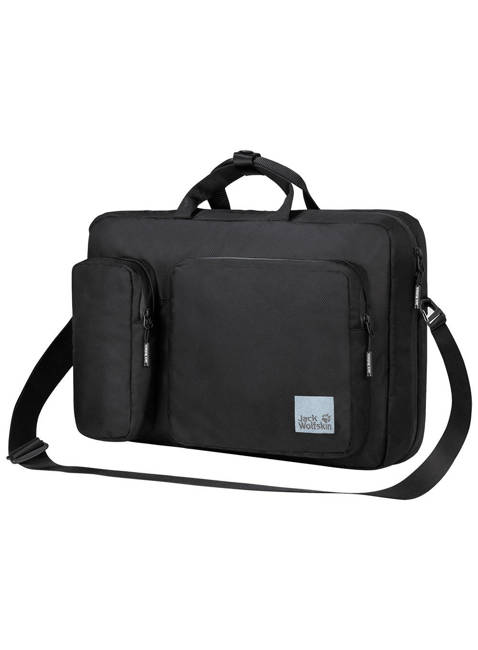 Plecak torba na laptopa Jack Wolfskin New York Flip Bag - ultra black