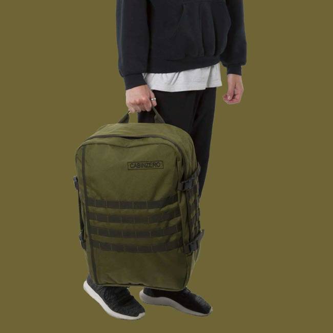 Plecak torba podręczna CabinZero Military 44 l - green