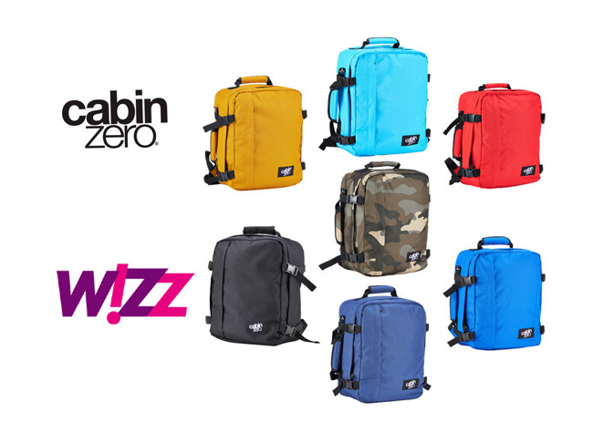 Plecak torba podręczna CabinZero mini Wizzair