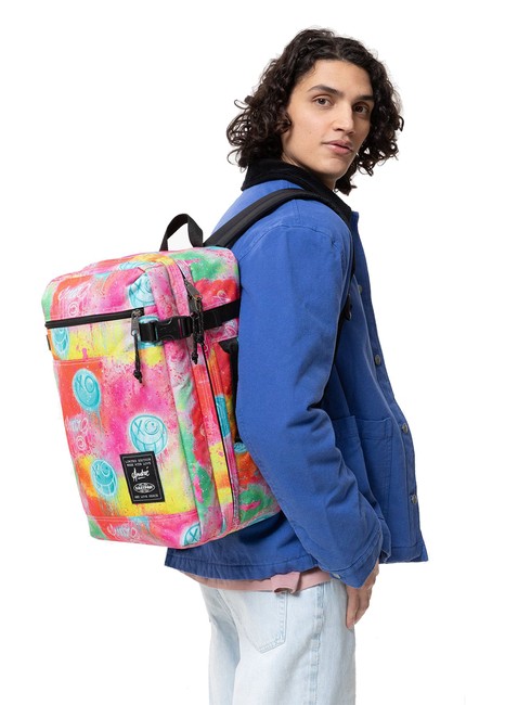 Plecak torba podręczna Eastpak Transit'R Pack - fluo clouds