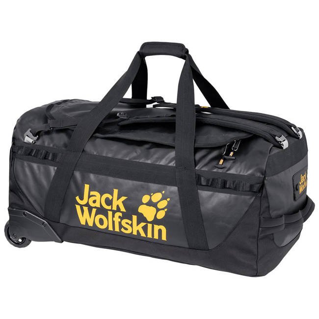 Plecak torba podróżna na kółkach Jack Wolfskin Expedition Roller 90 - black