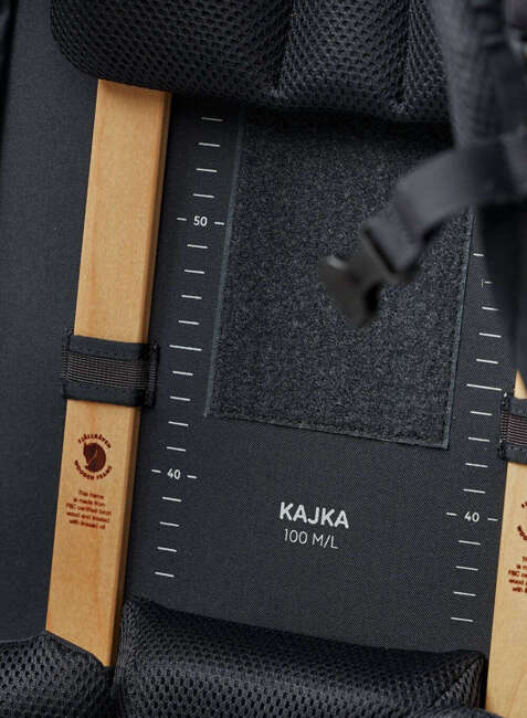 Plecak trekkingowy Fjallraven Kajka 100 - coal black