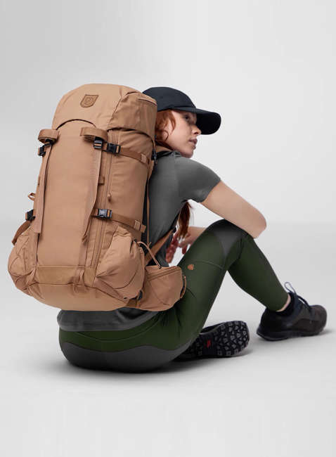 Plecak trekkingowy Fjallraven Kajka 35 M/L - coal black