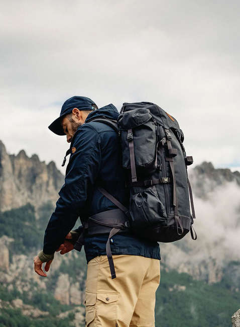 Plecak trekkingowy Fjallraven Kajka 35 M/L - coal black