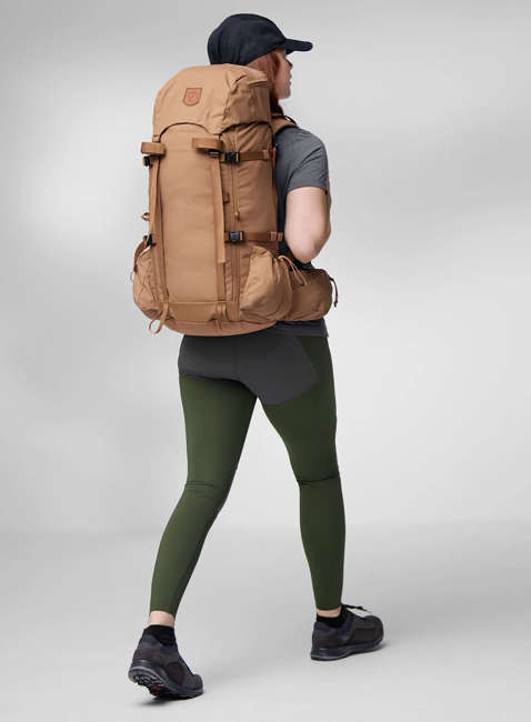 Plecak trekkingowy Fjallraven Kajka 35 M/L - khaki dust 