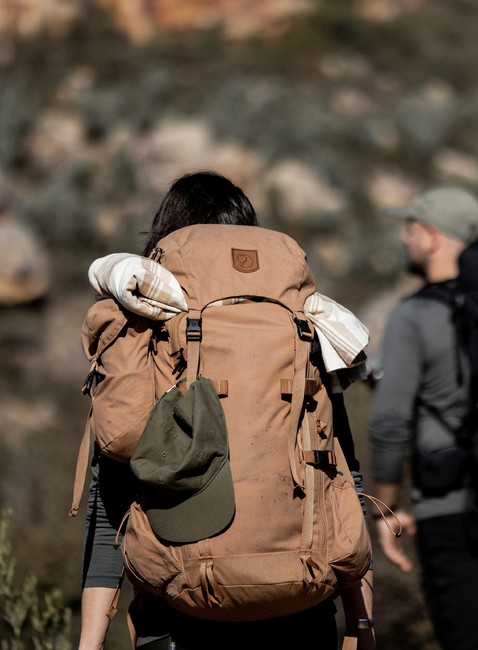 Plecak trekkingowy Fjallraven Kajka 35 S/M - khaki dust