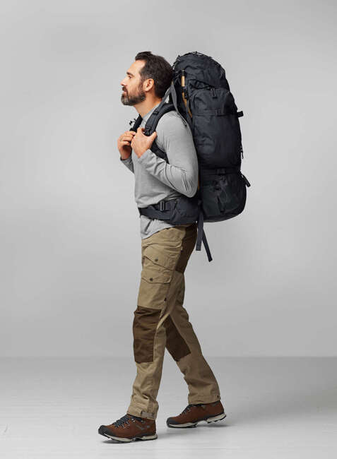 Plecak trekkingowy Fjallraven Kajka 65 M/L - coal black