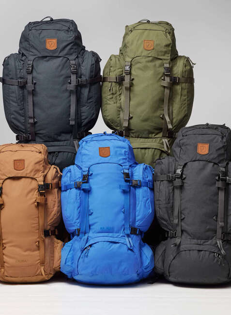 Plecak trekkingowy Fjallraven Kajka 75 M/L - coal black