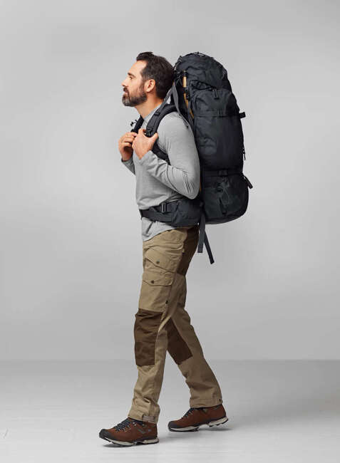 Plecak trekkingowy Fjallraven Kajka 75 M/L - coal black