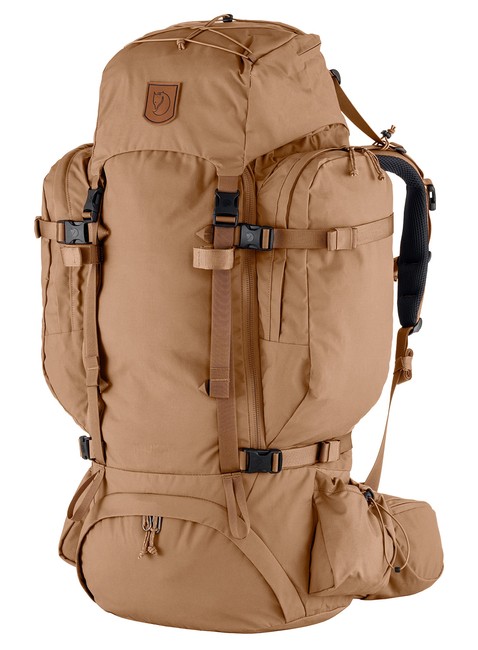 Plecak trekkingowy Fjallraven Kajka 75 M/L - khaki dust