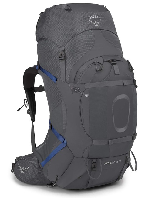 Plecak trekkingowy Osprey Aether Plus 70 L/XL - eclipse grey