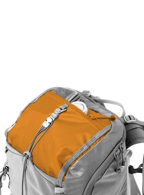 Plecak trekkingowy alpejski Exped Impulse 15 - black / butterscotch