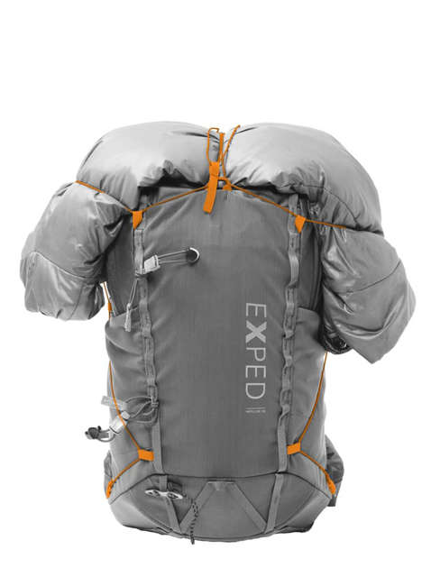 Plecak trekkingowy alpejski Exped Impulse 20 - black / butterscotch