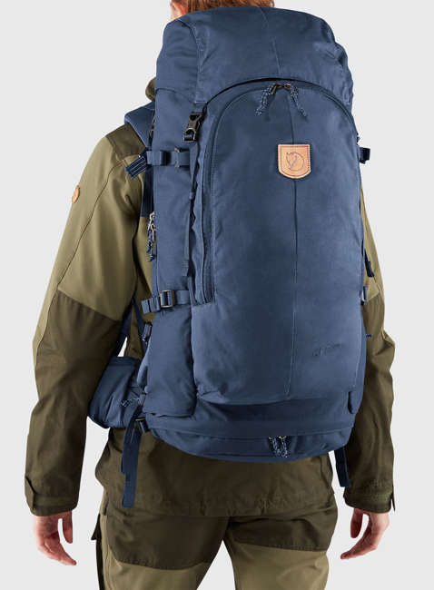 Plecak trekkingowy damski Fjallraven Keb 52 W - storm / dark navy