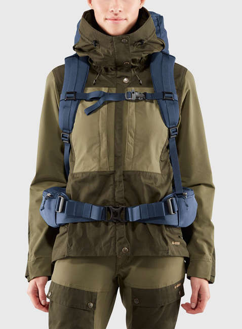 Plecak trekkingowy damski Fjallraven Keb 52 W - storm / dark navy