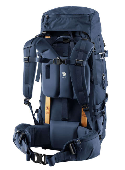 Plecak trekkingowy męski Fjallraven Keb 52 - storm / dark navy