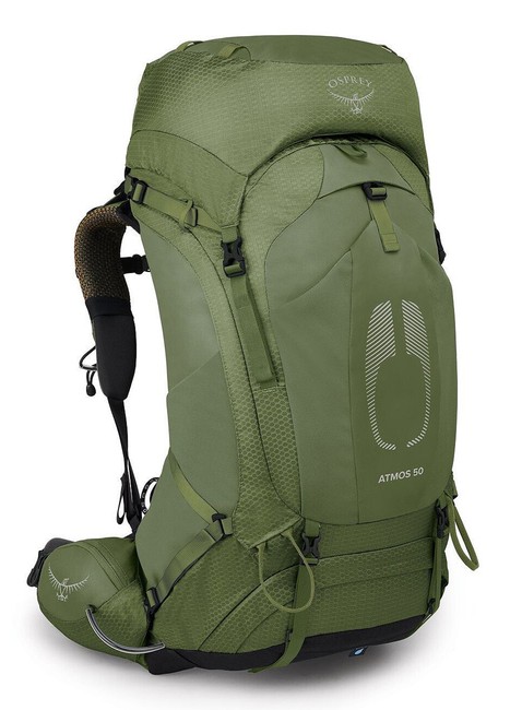 Plecak trekkingowy męski Osprey Atmos AG 50 L/XL - mythical green