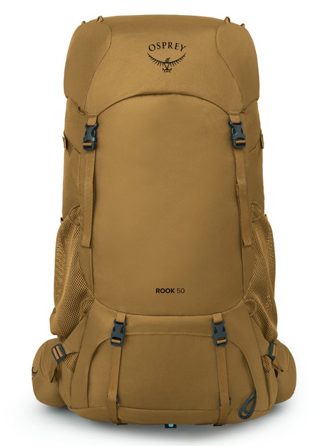 Plecak trekkingowy męski Osprey Rook 50 - histosol brown / rhino grey