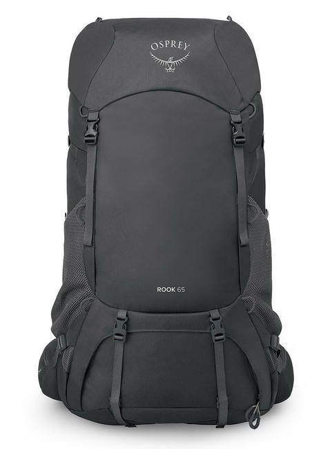 Plecak trekkingowy męski Osprey Rook 65 - dark charcoal / silver lining