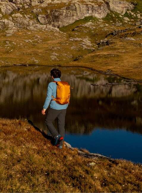 Plecak trekkingowy składany Exped Summit Lite 25 - gold