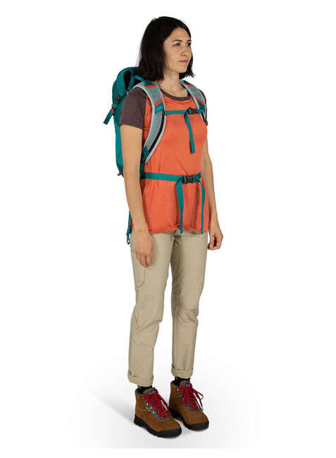 Plecak trekkingowy unisex Osprey Hikelite 18 - escapade green