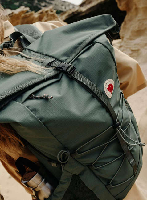 Plecak turystyczny Fjallraven Abisko Hike Foldsack - patina green