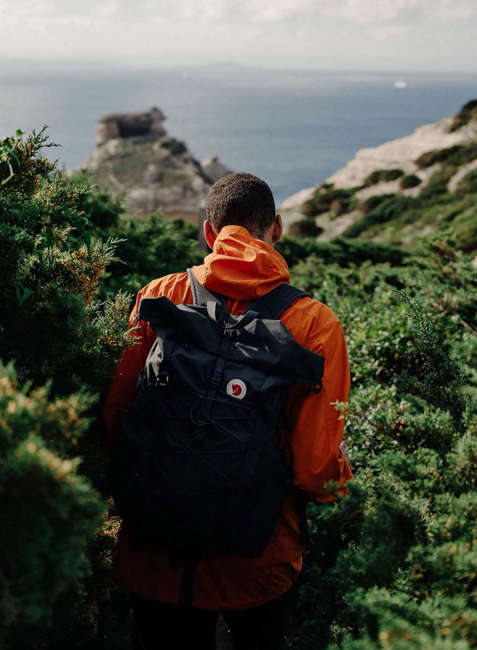 Plecak turystyczny Fjallraven Abisko Hike Foldsack - terracotta brown