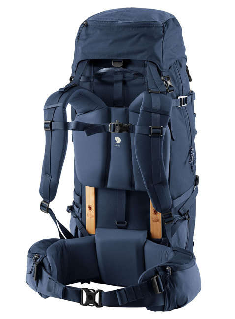 Plecak turystyczny Fjallraven Keb 72 - storm / dark navy