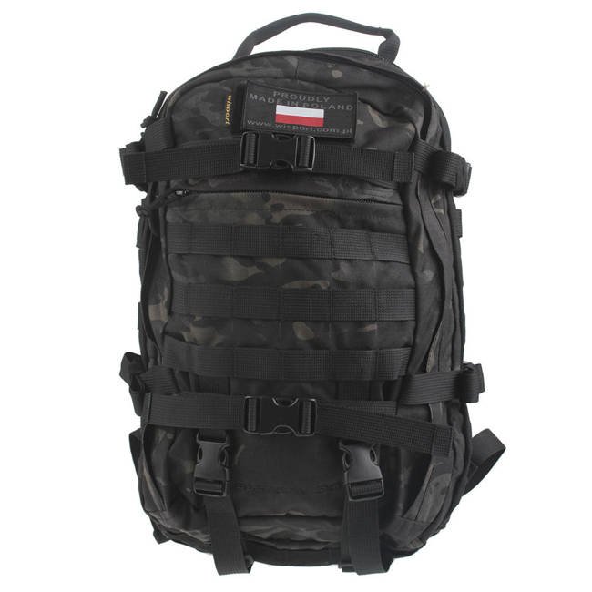 Plecak turystyczny Wisport Sparrow 30 II - multicam black