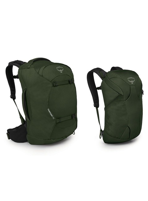 Plecak turystyczny torba Osprey Farpoint 55 - gopher green