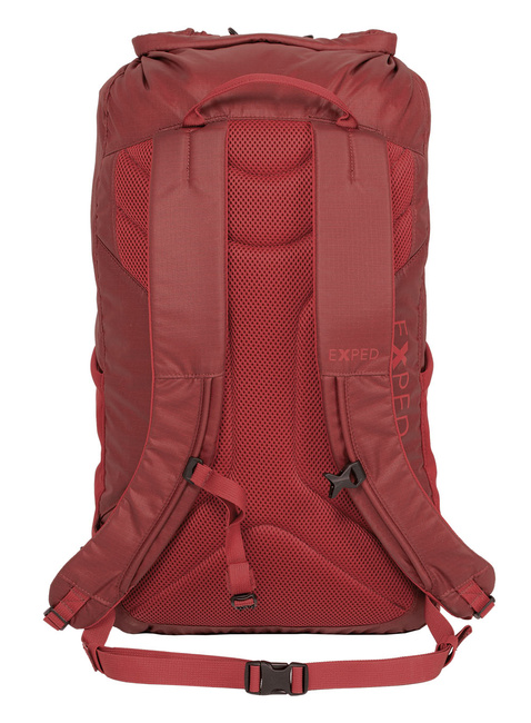 Plecak wodoodporny Exped Typhoon 15 - burgundy / coral