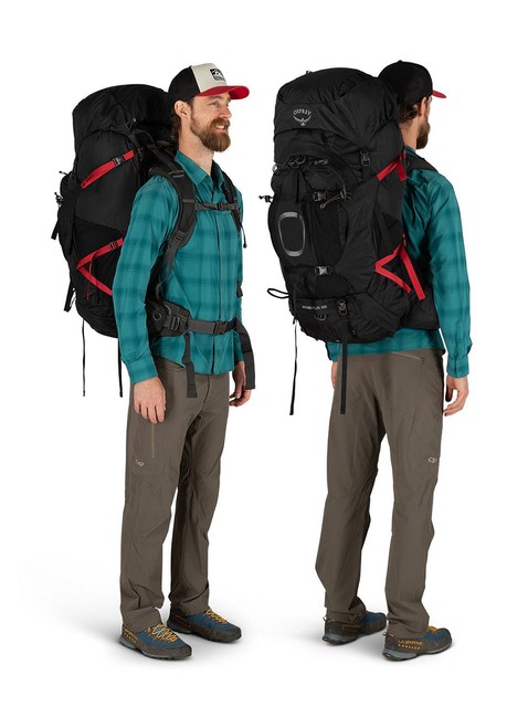 Plecak wyprawowy Osprey Aether Plus 85 L/XL - black