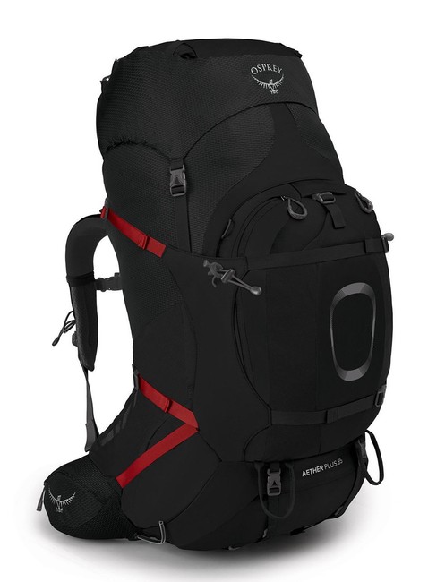 Plecak wyprawowy Osprey Aether Plus 85 L/XL - black