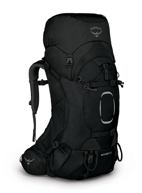 Plecak wyprawowy męski Osprey Aether 55 L/XL - black