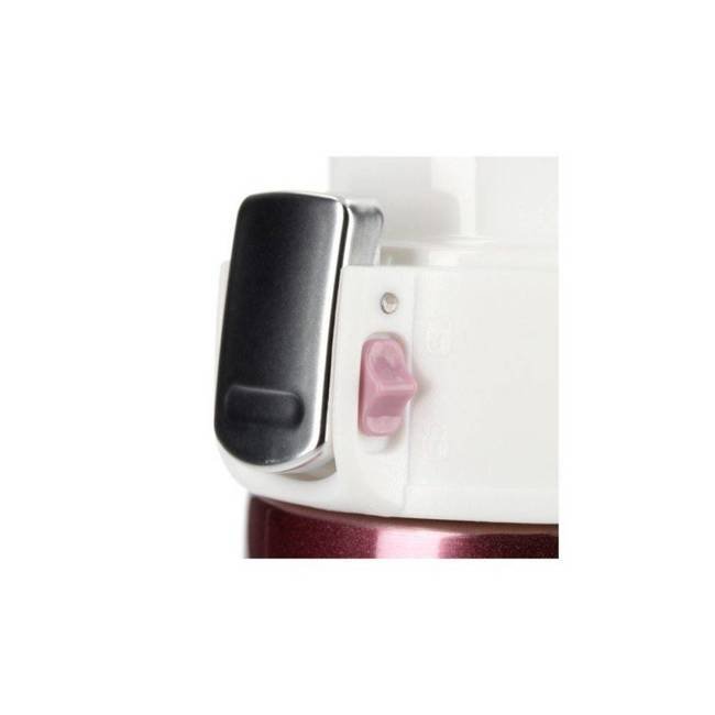 Podróżny kubek termiczny 450 ml Diva Asobu - pink / white