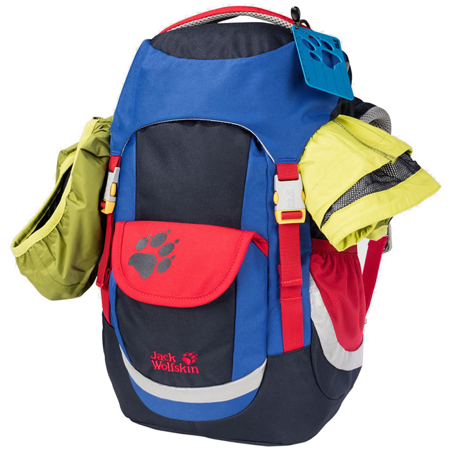 Podróżny plecak dziecięcy Jack Wolfskin Kids Explorer 16 - rhododendron