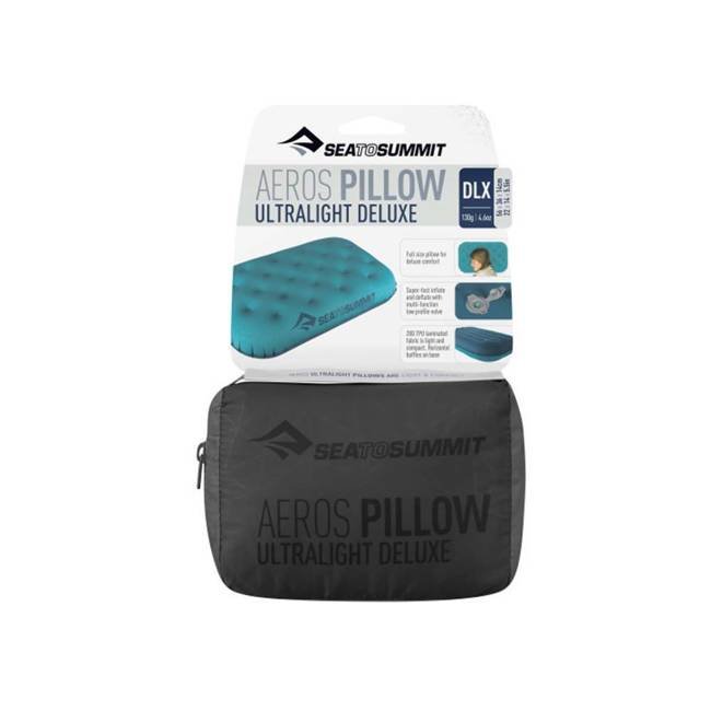 Poduszka Aeros Pillow Ultralight Deluxe Sea to Summit  - grey