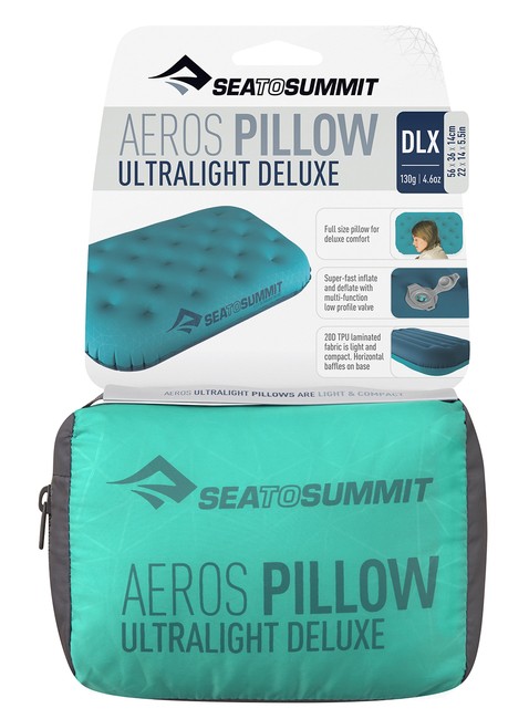 Poduszka Sea to Summit Aeros Ultralight Deluxe  - sea foam