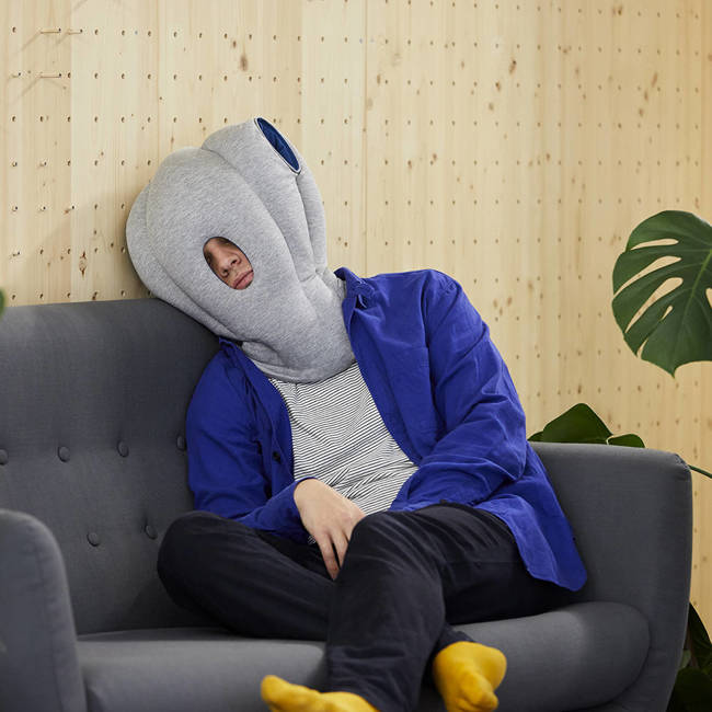 Poduszka do drzemki Ostrichpillow ORIGINAL - sleepy blue