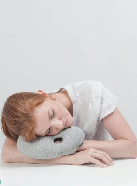 Poduszka do relaxu Ostrichpillow Mini Handy - sleepy blue  