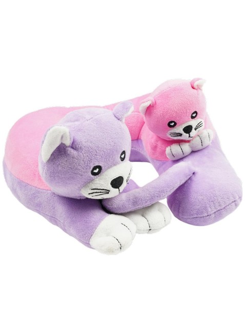 Poduszka podróżna dziecięca Cabeau Evolution Kids Travel Pillow - kitty