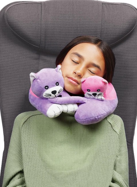 Poduszka podróżna dziecięca Cabeau Evolution Kids Travel Pillow - kitty