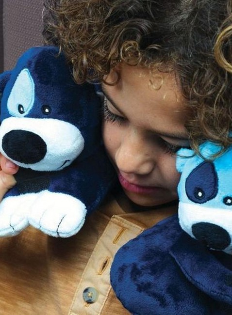 Poduszka podróżna dziecięca Cabeau Evolution Kids Travel Pillow - puppy