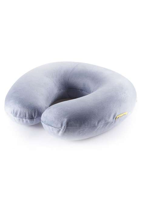 Poduszka podróżna rogal Travel Blue Memory Foam Pillow - blue